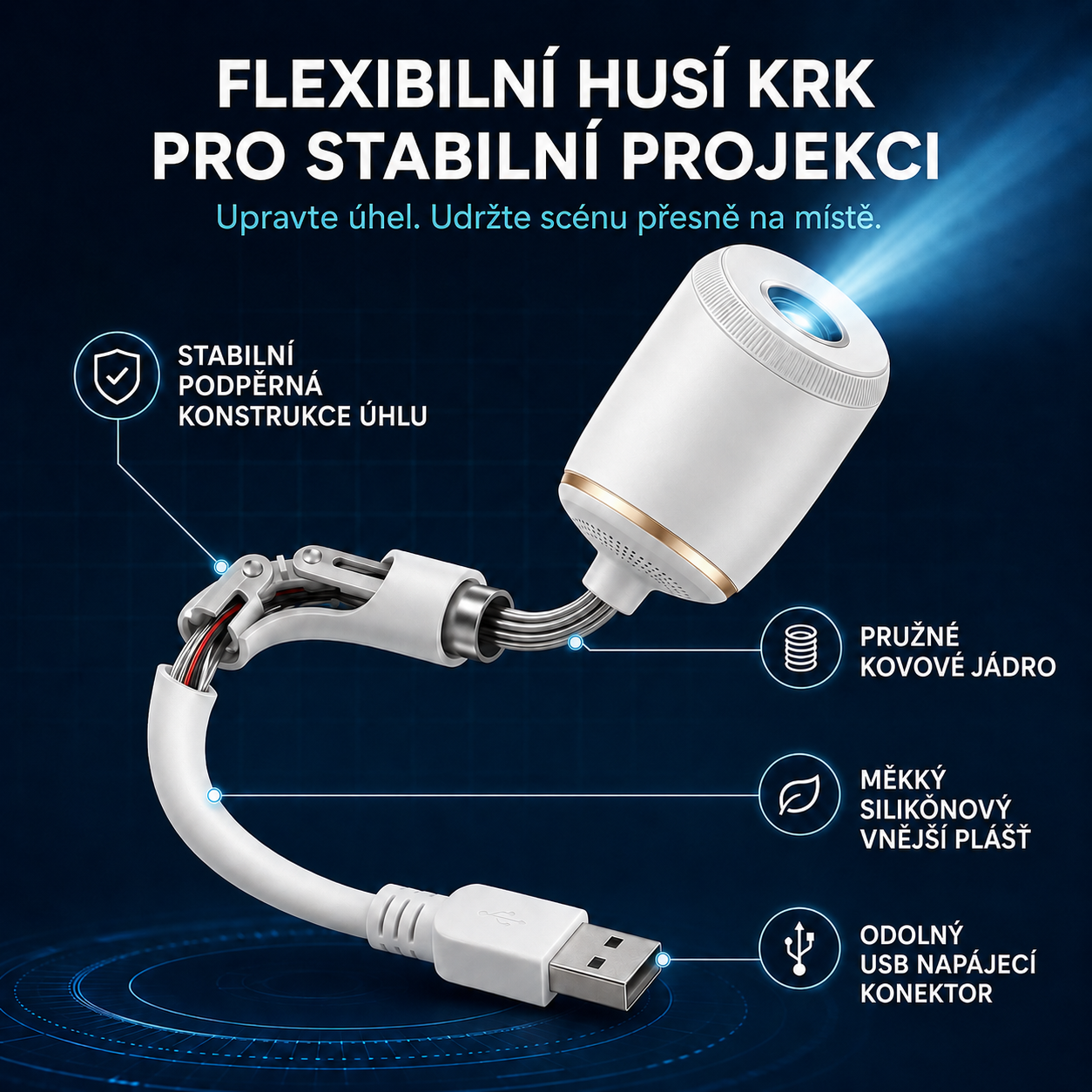 TIMNAMY® SMART PROJECTION DALŠÍ GENERACE HD Smart Dynamic 5D Holografický noční projektor 🐱🦝4